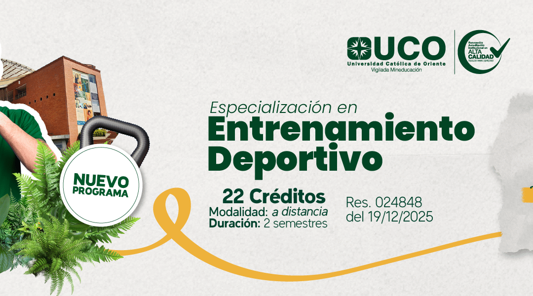 Esp. Entrenamiento Deportivo